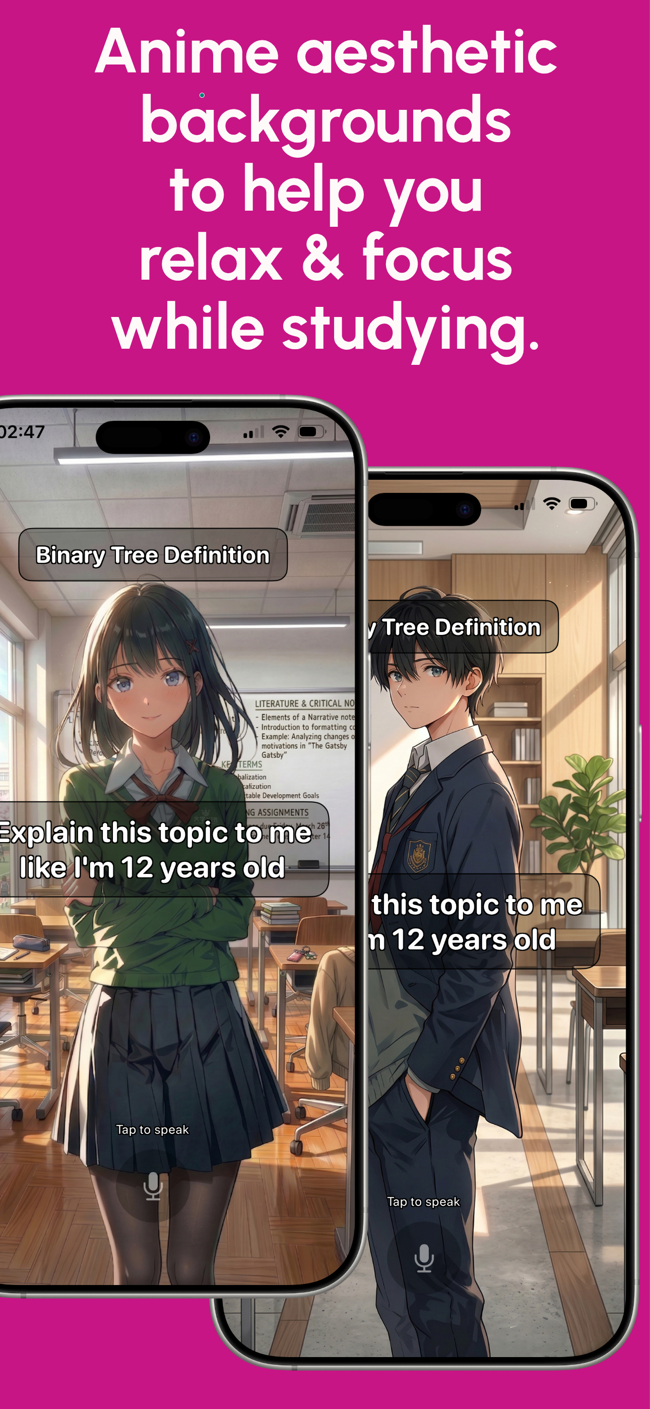 Anime aesthetic backgrounds to help you relax and focus while studying